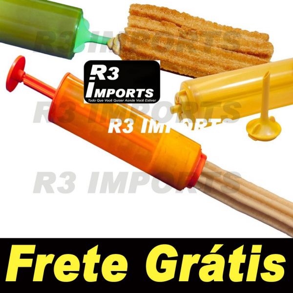 Máquina Churros Doces Salgados Recheios Massas Frete Grátis