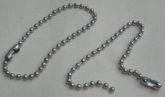30 Correntinhas De Bolinhas P/ Tag´s C/ 10 Cm *frete Grátis
