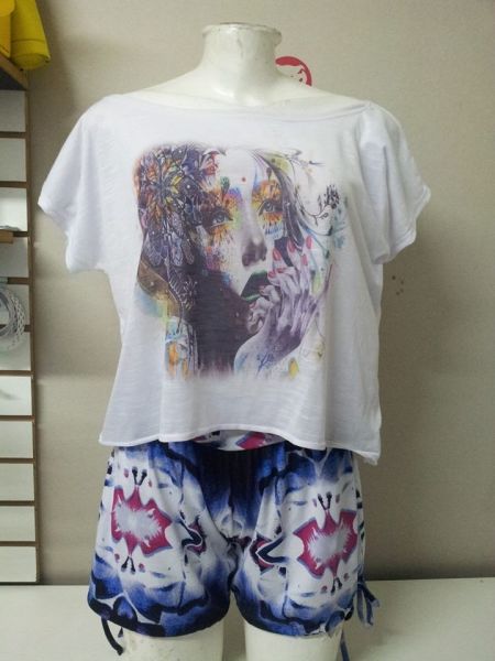 Blusinha Feminina Gola Canoa Ou Baby Look